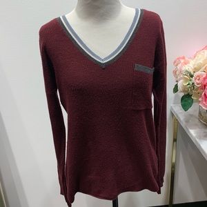 Hippie Rose V-Neck Sweater